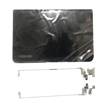 Оригинален лаптоп LCD заден капак / панти за Toshiba L50-A H000056040 заден капак на горния екран заден калъф черен