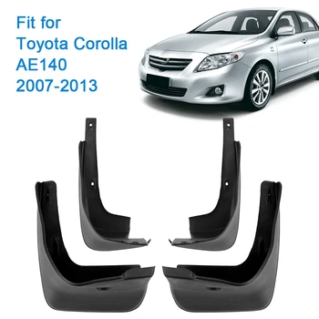 Предпазители за пръски за Toyota Corolla AE140 2007-2013 Автомобилни калници Предни задни калници Fender 4Pcs / комплект калник