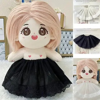 Ръчно изработена кукла сватбена рокля 2023 Най-новата мода Ежедневни облекла Парти дрехи DIY момиче подарък 20cm памучна кукла