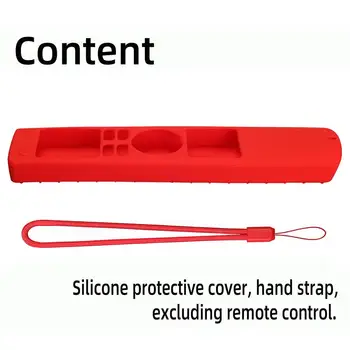  силиконов калъф за дистанционно управление на телевизора с капак за удароустойчив протектор, съвместим за дистанционно управление на телевизора Xiaomi Xmrm-010 2