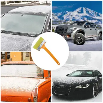 Стъргалка за лед за кола Авто снегопочистване лопата зимата разглобяема кола сняг метене лопата кола ледоразбивач кола Auto Snow Remover 1