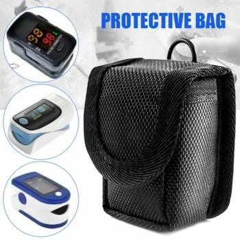 Чанта за съхранение на чанта за колан Многофункционална чанта за пътуване на открито Носете защитен калъф за оксиметър телефон монета колан чанта