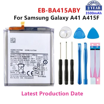 Чисто нова EB-BA415ABY 3500mAh резервна батерия за Samsung Galaxy A41 A415 A415F батерии за мобилни телефони + инструменти